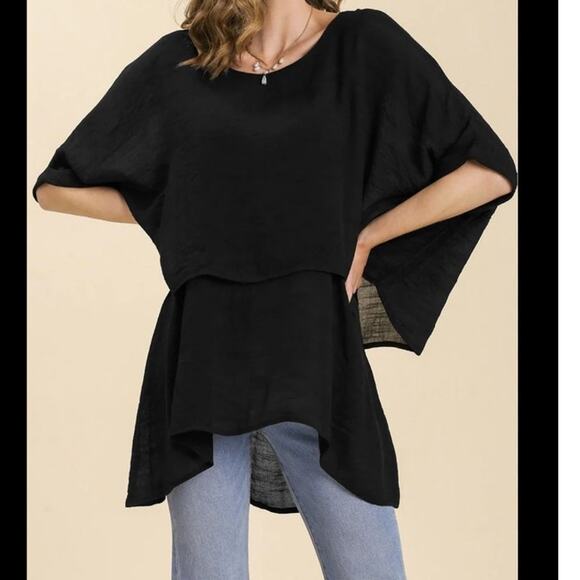 Umgee Top Blouse M - Picture 2 of 4